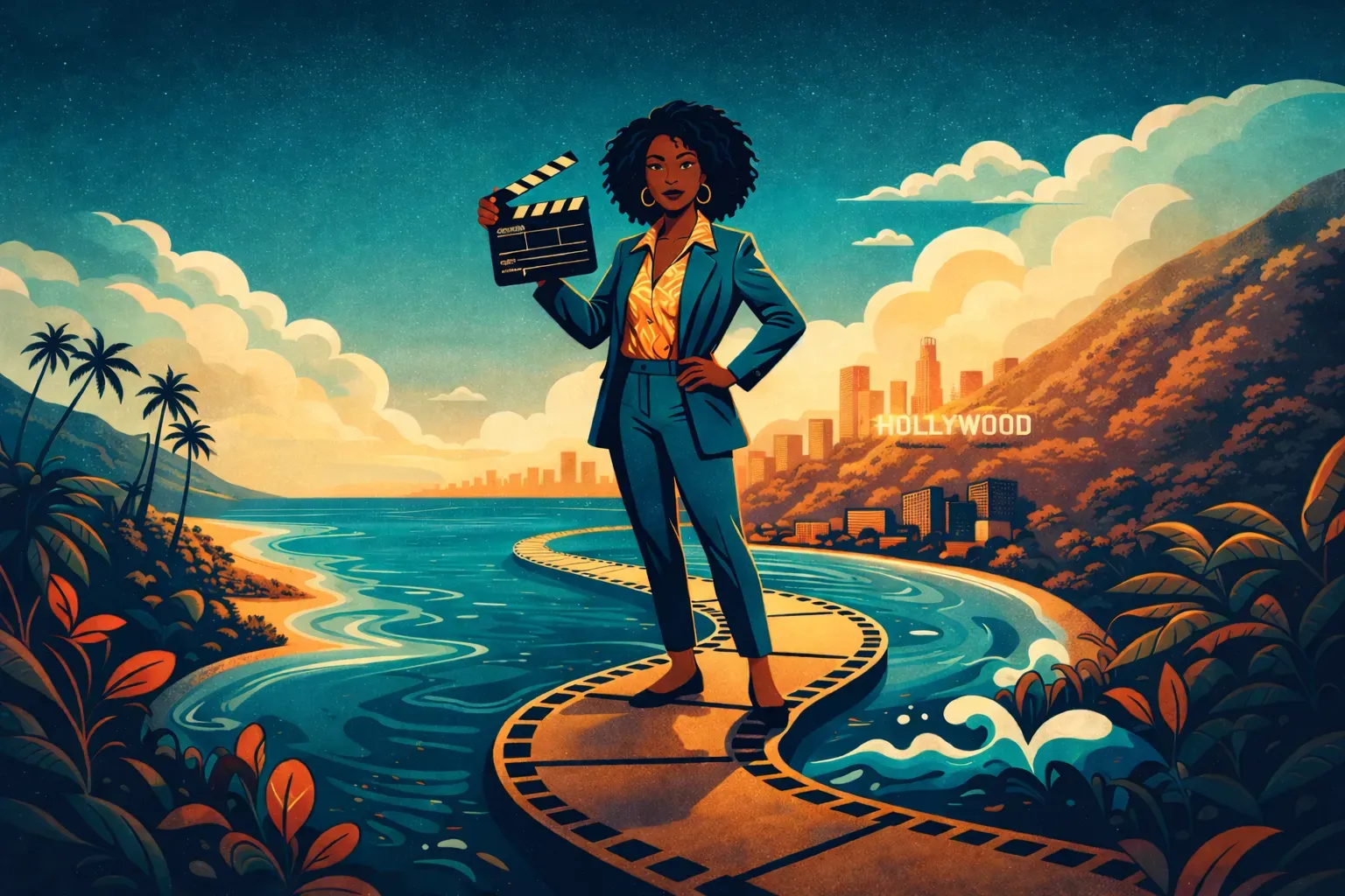 Euzhan Palcy ilustración hollywood